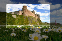 Screen shot of cropper in action